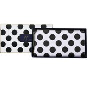 Wholesale - *OUTSIDE OF CA* LRG POLKA DOT ZIPPER WALLET IN GIFT BOX, UPC: 4890808256824